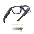 OhO 256G Smart Glasses with Full HD Camera & Open Ear Bluetooth Speaker HeadphoneIndoor & Outdoor SportsTransitional Lensfor Men Women